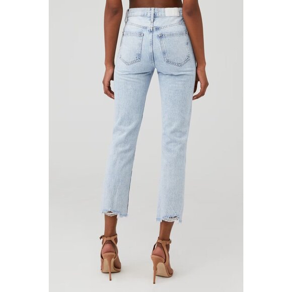 Pistola Charlie High Rise Straight Jeans in Hysteria Distressed 26 Womens denim - Picture 14 of 16